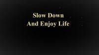 Slow Down And Enjoy Life 1080p HDTV x264 AAC