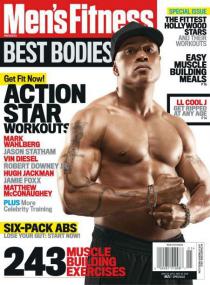 Men's Fitness USA - Action Star Workouts + 243 Muscle Building Exercises + Best Bodies<span style=color:#777> 2013</span> (SPECIAL ISSUE)