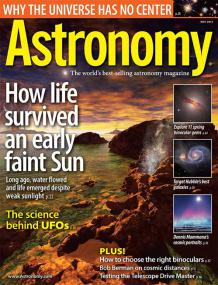 Astronomy Magazine - How Life Survived An Early Faint Sun + The Science Behind UFO's (May<span style=color:#777> 2013</span>)