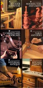 24 Woodworking Books Collection Published By TIME LIFE Books