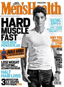 Men's Health Singapore - Hard Muscle Fast + Lost Weight by Eating Assam fish Head + And Why You Should Stop Running (April<span style=color:#777> 2014</span>) (True PDF)