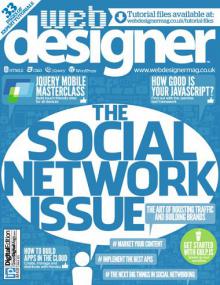 Web Designer - The Social Network Issue + How Good Your Jave Script  (Issue 221,<span style=color:#777> 2014</span>)