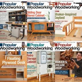 Popular Woodworking - Full Year<span style=color:#777> 2020</span> Collection
