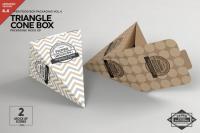 CM - Triangle Cone Box Mockup 1296708