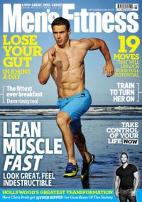 Men's Fitness UK - Lean Muscle Fast Looking Great , Feel Indestructible + And Take Control of Your Life  Now (September<span style=color:#777> 2014</span>)