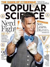 Popular Science USA - The Dawn of Cyberwar + Nerd Fight + See and Learn and Do (September<span style=color:#777> 2014</span>)