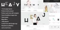 ThemeForest - Heajy v1.3.5 - Handmade Fashion WordPress Theme - 12420332