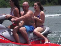 Eva Saldana And Tiff Bannister - Teens Ride The Party Boat HD 1080p