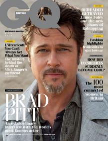 GQ UK - Brad Pitt - An Extraordinary Interview with the Worlds Most Famous Actor (November<span style=color:#777> 2014</span>)
