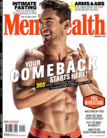 Men's Health South Africa - Your come Back Starts here 365 most awsome Ways to Kickstart a Brilliant year+<span style=color:#777> 2015</span> Revolution (January<span style=color:#777> 2015</span>)