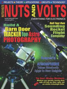 Nuts and Volts No 1 -  Build a Barn Door Tracker for Astro Photography (January<span style=color:#777> 2015</span>)