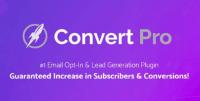 Convert Pro v1.5.5 - Convert Pro Add-On v1.4.4 - Email Opt-In & Lead Generation WordPress Plugin - NULLED
