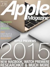 AppleMagazine - Apple Previews<span style=color:#777> 2015</span> New macbook , Watch Premier + Reserchkit & Much More (13 March<span style=color:#777> 2015</span>) (True PDF)