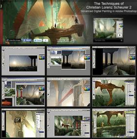 The Techniques of Christian Lorenz Scheurer 2 Advanced Digital Painting in Adobe Photoshop