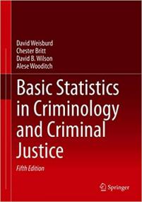 Basic Statistics in Criminology and Criminal Justice, 5th Edition