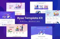 ThemeForest - Ryse v1.0.0 - SEO & Digital Marketing Elementor Template Kit (Update - 23 February 21) - 29245553