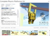 Unity Asset - Complete Physics Platformer Kit v1.4[AKD]