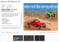 Unity Asset - Vehicle 2D Physics Kit v1.5[AKD]