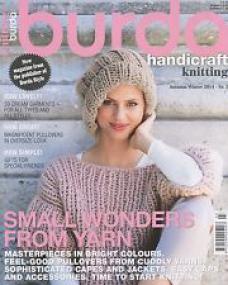 Burda Handicrft Knitting Magazine - Issue 3 - Autumn Winter<span style=color:#777> 2014</span>