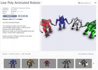 Unity Asset - Low Poly Animated Robots v1.0[AKD]