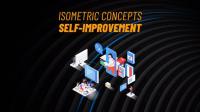 Videohive Self-Improvement - Isometric Concept 31223582