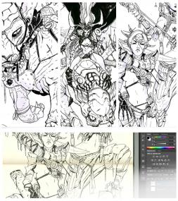 Gumroad - Creating concepts and illustrations in Pen and Ink by Marco Nelor