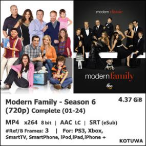 Modern Family Season 6 (720p) S06 Complete 06 MP4 [KoTuWa]