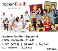 Modern Family Season 6 (TiNY) S06 Complete 06 (HEVC x265) SD [KoTuWa]