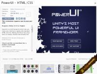 Unity Asset - PowerUI HTML CSS v1.9.122[AKD]