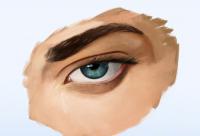 How To Paint Eyes Digital Painting Tutorial by Dan Luvisi