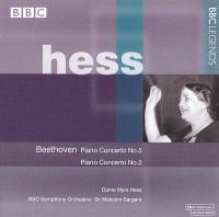 Beethoven - Piano Concertos Nos  2 & 5 - Hess