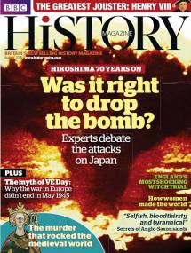 BBC History Magazine - Hiiroshima 70 Years on was it right to Drop the Bomb (August<span style=color:#777> 2015</span>) (True PDF)