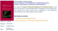 Recent Advances in Nutrigenetics and Nutrigenomics [Progress in Nucleic Acid Reasearch Volume 108][2012][UnitedVRG]