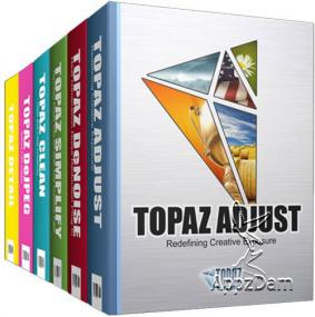 Topaz Labs Photoshop Plugins Bundle<span style=color:#777> 2015</span> (31.08.2015)