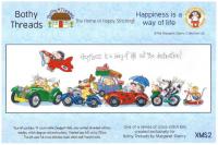 Happiness is a Way of Life -Margaret Sherry BT [Cross Stitch Chart]