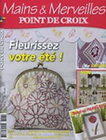 Mains et Merveilles Point de Croix (French)[Cross Stitch Magazine] pdf