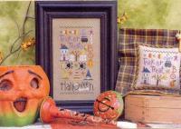 Halloween Sampler - Lizzie Kate [Cross Stitch Chart]