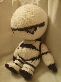 Marvin the Paranoid Android [Knitting Pattern]