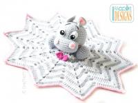 Happy Hippo Snuggle Buddy - Ira Rott [Crochet Pattern]
