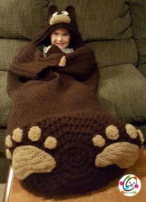 Big Kid Cocoons - Snappy Tots [Crochet Pattern]