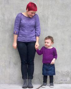 Raindrops - Tin Can Knits (Infant - Adult 4XL) [Knitting Pattern]