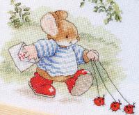 A Walk in the Park (Tom Mouse) -Anchor [Cross Stitch Chart]