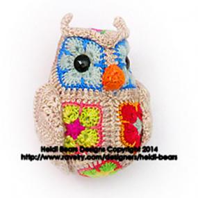 Fat Little Owl - Heidi Bears [Crochet Pattern]