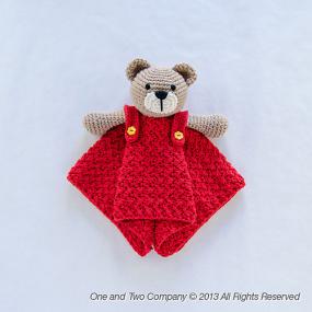 Teddy Bear Lovey - One and Two Co [Crochet Pattern]