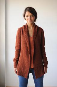 Autumnal Cardigan - knitbot [Knitting Pattern]