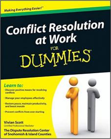 Conflict Resolution at Work for Dummies (ISBN - 0470536438)