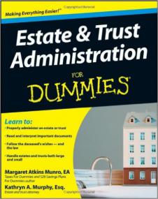 Estate & Trust Administration for Dummies (ISBN - 0470286172)