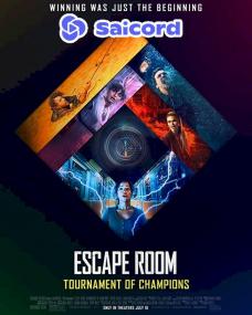 Escape Room Tournament of Champions <span style=color:#777>(2021)</span> [Hindi Dub] 400p WEB-DLRip Saicord