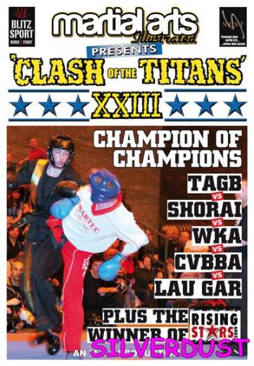 CLASH OF THE TITANS XXIII-CHAMPION OF CHAMPIONS-DVD-SILVERDUST