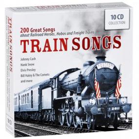 Johnny Cash, Tennessee Ernie Ford, Hank Davis, Doug Corby, Bob Riley, Jimmie O'Neal, Billy Vaughn - Train Songs (10CD) <span style=color:#777>(2011)</span> (320)